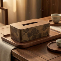 Cloud Pattern Tissue Box Modern Design Decorative Wood Tissue Box Cute