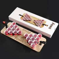 Mini Double Basketball Board Drinking Game Tabletop Football Toy