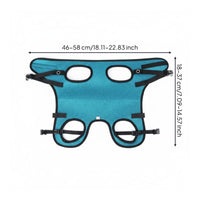 Rehabilitation Dog Wheelchair Foldable Dog Wheelchair Carrier Chest Straps