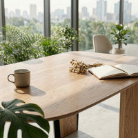 Wired Conference Table Tapered Legs Oval Conference Table E1 Board Office Furniture