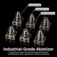 Misting Nozzle Stainless Steel, Nozzle Stainless Steel 4BSPT, 304 Stainless Steel Spray Tip, Fine Mi - Image 9
