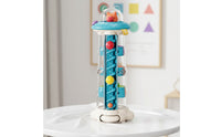 Activity Center with Internal Track Travel-Friendly Toddler Activity Tracker Toy Portable Compact for Toddlers, Home