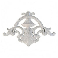 Openwork Floral Scroll Ornate Floral Corner Ornament Hollow Back