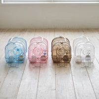 Japanese Style Hamster Cage Transparent Acrylic Villa with Handle