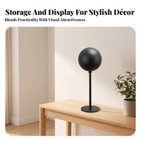 Helmet Display Rack Spherical Top Freestanding Helmet Holder Stand Matte Finish for Tabletop