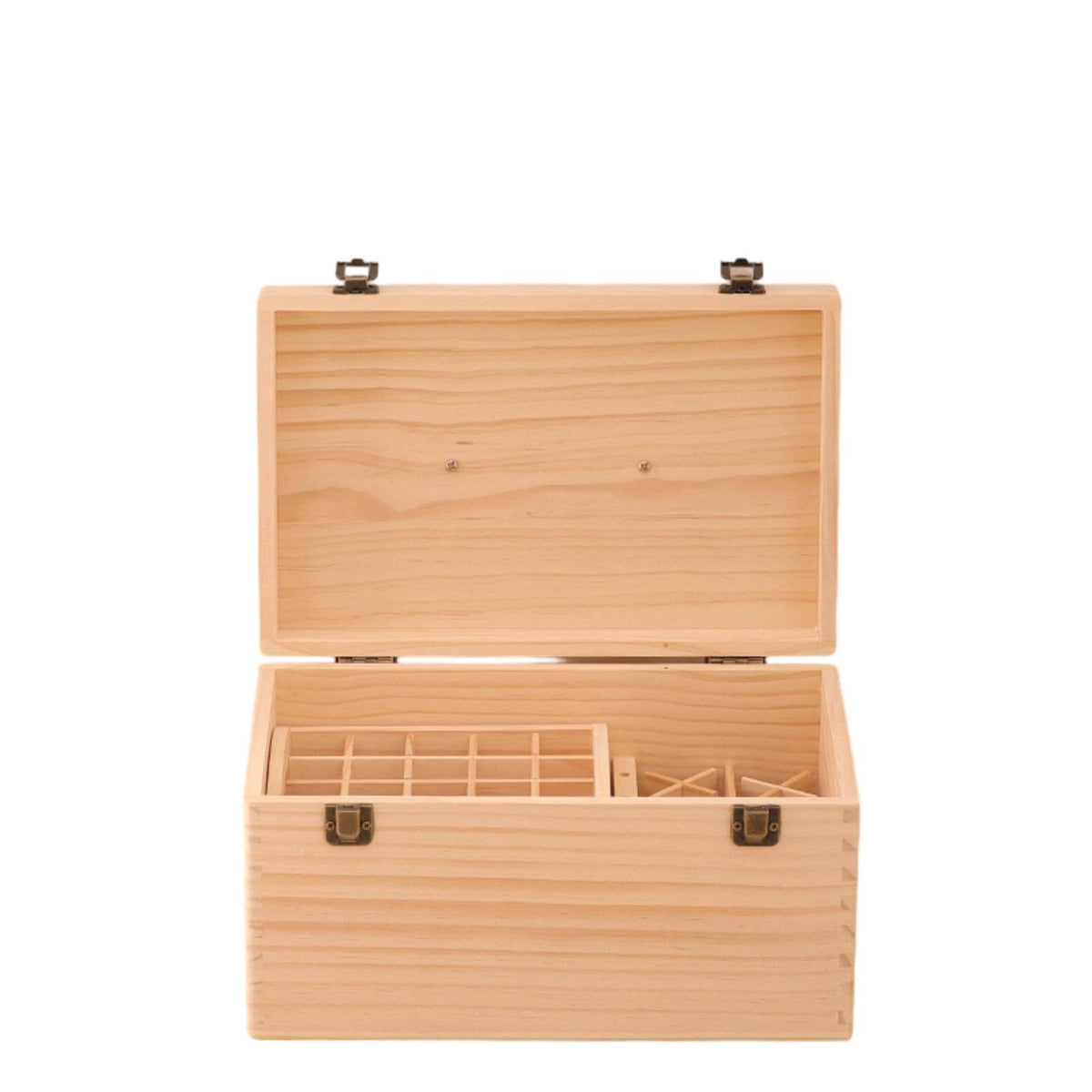 Essential Oil Box with Dividers Compartmented Essential Oil Storage Basic Box Bottle Holder for Collectors