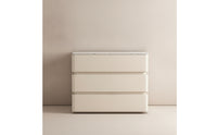 Bedside Cabinet with Drawers Floor-Standing Nightstand with Drawers No Assembly Required Nightstand for Bedroom, Apartment