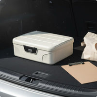 Password Lock Storage Box Easy to Clean Password Lock Box Large Capacity Travel Case for Car