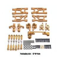 1/14 Scale RC Car Modification Parts High Performance RC Car Shock Absorption System Arm Kit for Hobbyists, Racers