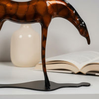 Horse Figurine Feng Shui Horse Statue Shiny Finish for Living Room