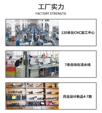 户外露营置物灯架 铝合金折叠便携烧烤野营多功能可调DIY组装物架