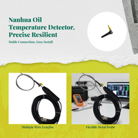 Opacity Smoke Meter Oil Temperature Detector, Exhaust Gas Analyzer Probe, Diagnostic Instrument for Automotive Maintenance