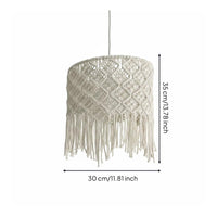 Boho Suspended Light Shade Handmade Home Lighting Woven