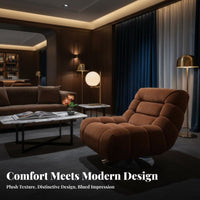 Rotating Barrel Chair Vintage design Oversized rotate Barrel Chair Sherpa Upholstery firm support Foam for Apartment Dwellers