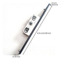 Stainless Steel Lock Box, Aluminum Alloy Panel Lock Unit, Security Locking Hardware for Sliding panes and Doors