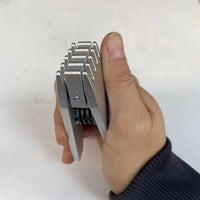 新款羽毛球拍手工穿线拉线机固定夹子缠线机器配件网球拍工具五齿