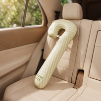Press-to-Inflate Inflatable Travel Pillow Ergonomic Inflatable Neck Pillow Compact Lightweight for Travelers