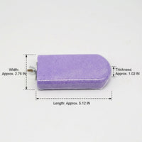 Parrot Perch Volcanic Stone Bird Grinding Stone, Flat Rectangle Bird Cage Perch for Beak and Paw Grinding