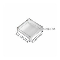 Acrylic Beverage Tray Multipurpose Transparent Teapot Stand Handmade