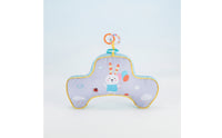 Skin-Friendly Tummy Time Pillow Detachable U-Shaped Pillow with Toys 2-in-1 Tummy Time Mat Comfortable for Infants, Babies, Newborns, Playtime