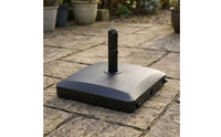 Patio Umbrella Base Square Wheeled Umbrella Base Wheels Outdoor Accessory