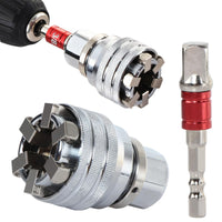 Universal Socket 3/8-3/4 Adjustable Socket 10-19 Multi-function Wrench Socket Magic Electric Wrench