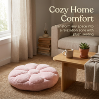 Thickened Floor Pillow, Round Seat Cushion for Tatami, Comfortable Floor, Decora #variant:40x40cm