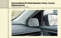 A-Pillar Speaker Cover Stainless Steel for Model 7 M-Series