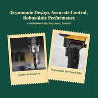 Handheld mixer with variable speed