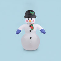 Christmas Inflatable Snowman Giant Snowman Yard Decor Outdoor Decoration Cheerful Festive