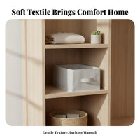 Foldable textile Box fold-flat Design Closet Organizer particulate matterresistant for Dorm Room