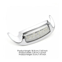 Fender Light with LED Bulbs Mirror Finish Motorcycle Fender Light Long-Lasting
