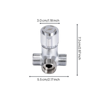 Touchless Bathroom Sink Faucet, Automatic detector Mixing Valve, Temperature Control Brass Accessory