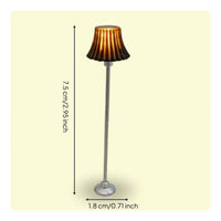 Sand Table Light Model DIY Friendly Miniature Table Lamp Lights Up for Hobbyists