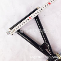 Modified Four-Wheel Kart Front Suspension Steering Kit with Drum Brake Rocker Arm and Shock Absorber