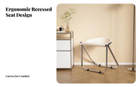 Minimalist Cylindrical Stool Foldable Space-Saving Seat Sturdy Construction