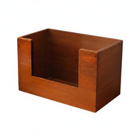 Desktop Storage Box Front Cutout Open-Top Storage Box Versatile House Organization