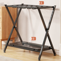 Commercial Umbrella Stand with Drip Tray for Hotel Lobby