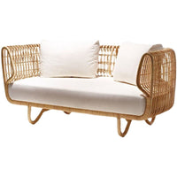 Outdoor Rattan Sofa Set with U-Shape Configuration