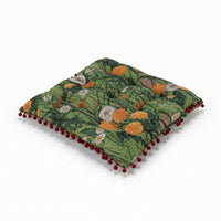 Tufted Seat Cushion Floral Tufted Seat Pad Padded
