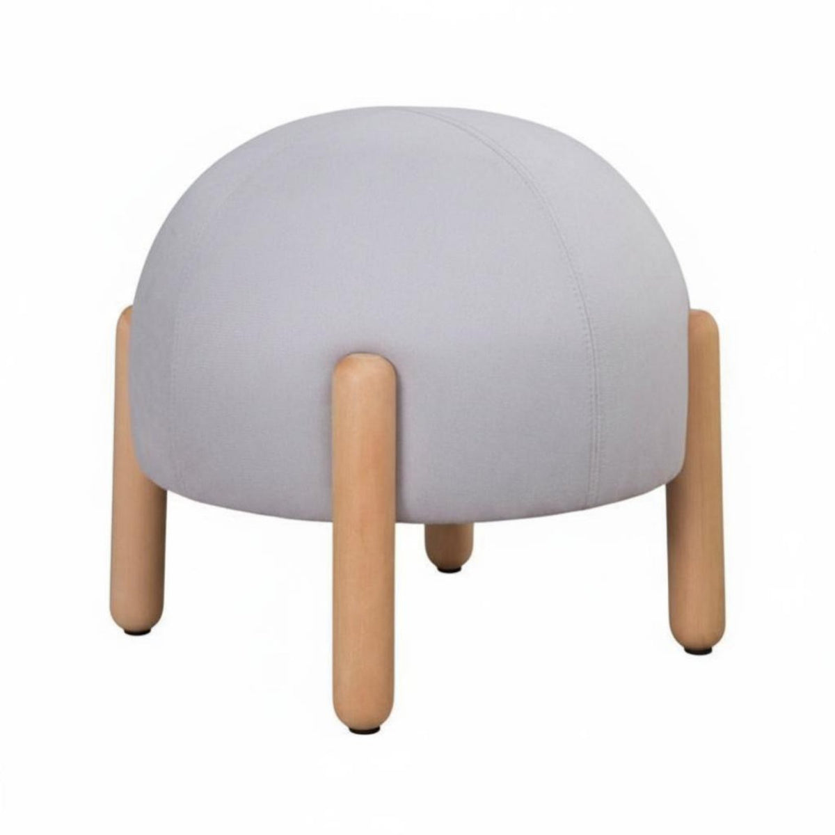 Upholstered Toadstool-Shaped Pouf Nordic Aesthetic Upholstered Pouf Modern