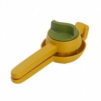 Manual Citrus Juicer Ridged Handle Lemon Press Compact