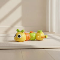 Pressable Caterpillar Toy Textured Press Toy with Sound Tactile Sensory for Toddlers