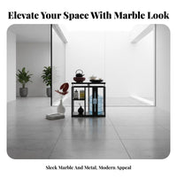 Modern Minimalist Design Mobile Tea Mobile Beverage Station Heat-Resistant Surface Home Furnishing Water Dispenser Compartment Household Furniture Sturdy Construction for Homeowners, Adults, Office Workers, Living Room, Parties, Bedroom, Kitchen