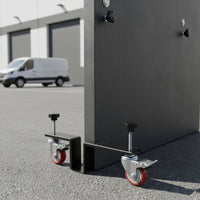Door Installation Dolly 360-Degree Swivel Casters Heavy Duty Door Roller