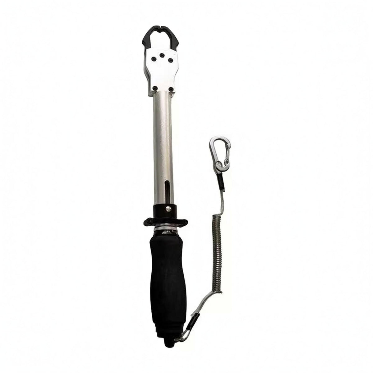 fishing Gripper with Scale Non-Slip Handle Fishing Tools Metal Clip for Anglers