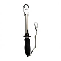 fishing Gripper with Scale Non-Slip Handle Fishing Tools Metal Clip for Anglers