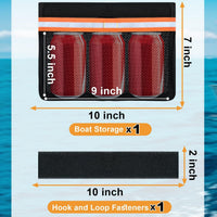 boat storage organizer船用储物袋便携式带反光条收纳工具袋手提