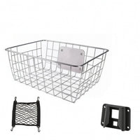 Bike Basket with Mounting Bracket Lightweight for Folding Bikes
