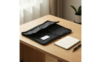 Car Registration and Insurance Holder Zippered Manual Case with Zipper Multi-Compartment Dashboard Compartment Organizer Bag,